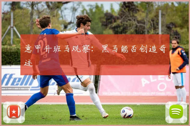 意甲升班马观察：黑马能否创造奇迹